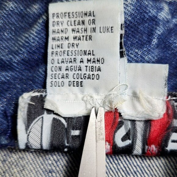 Vintage Christie of California Women's Denim Jacket Size 14 - Picture 7 of 10